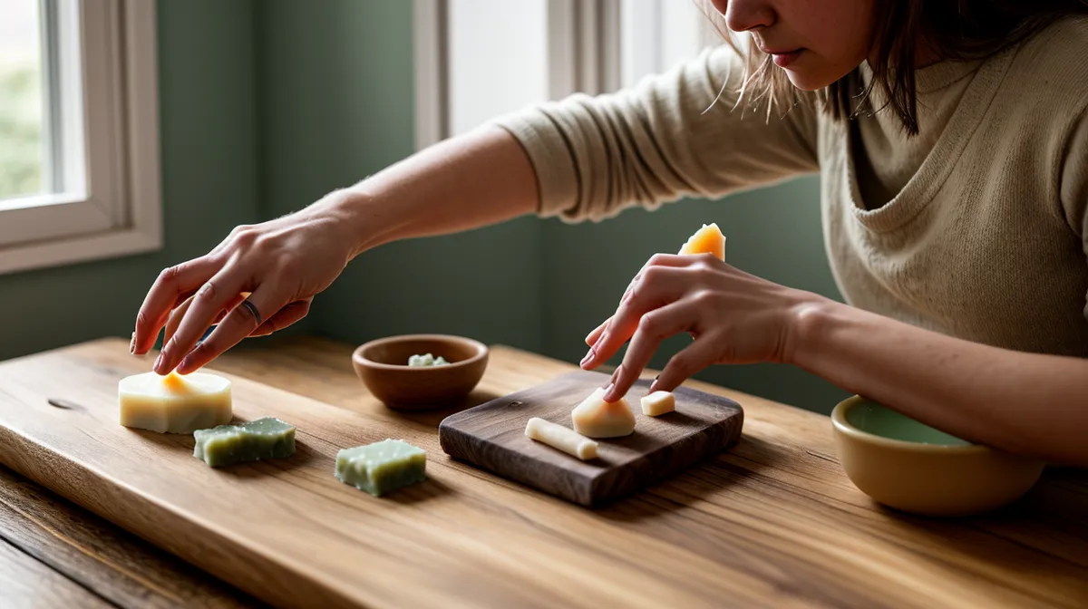 Aromas para jabones artesanales y velas de soja que relajan mi espacio de trabajo creativo en Bogotá