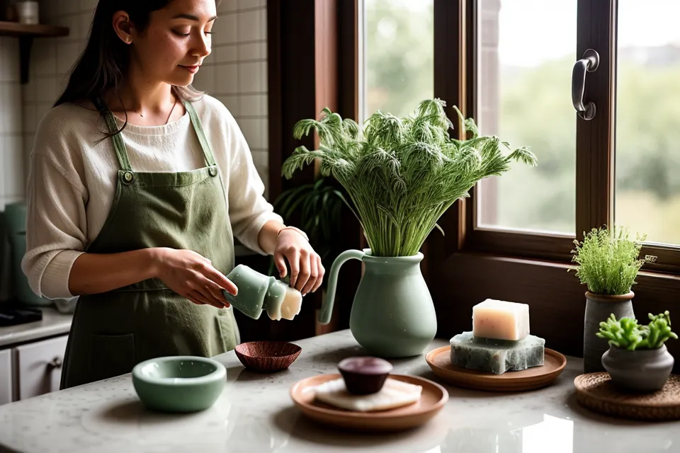 Jabón de glicerina con lavanda recién desmoldado, con la dosis de aceite esencial bien calculada y sin exceso de aceite